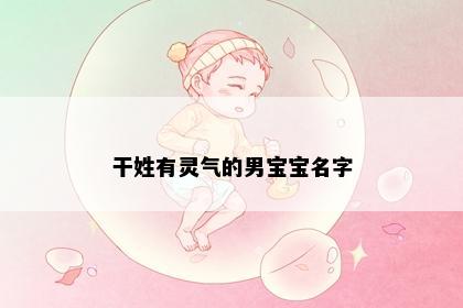干姓有灵气的男宝宝名字